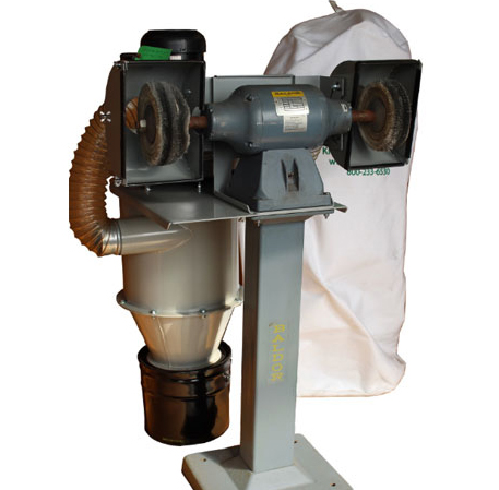 Dry Dust Collector - Grinder-Buffer System
