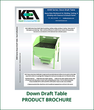 Product Brochure - Down Draft Table