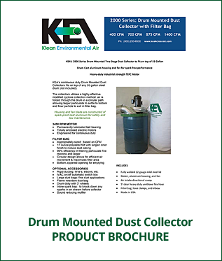 Product Brochure - Drum Mounted Dry Dust Collector