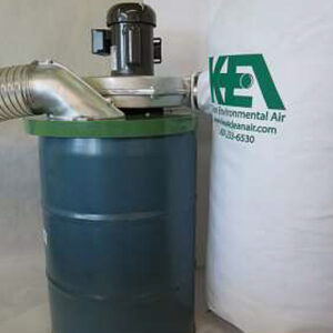 Industrial Dust Collector - Drum Mounted